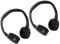 Casque Audio Stéréo Infrarouge sans Fil, pour Lecteurs DVD de Voiture, Casque Ergonomique sans Fil, Facile à Utiliser