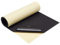 BENECREAT Coussinets Adhésifs en Mousse EVA de 40cm Rouleau de Mousse Noire de 2 m Tapis Isolant Insonorisant pour Halloween Cosplay Protection des Meubles Scrapbooking Art DIY Épaisseur de 3mm