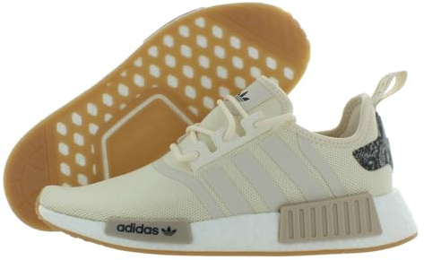 adidas Originals Women's Nmd_R1'S Shoes, Beige/Taupe/Shadow Black/Team Khaki, 8 UK