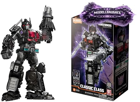 BLOKEES – Transformers Nemesis Prime 08, Modellset für Kinder ab 12 Jahren, Roboter mit 20 beweglichen Gelenken, Stecksystem ohne Kleber, Sammelmodell, Spielzeug