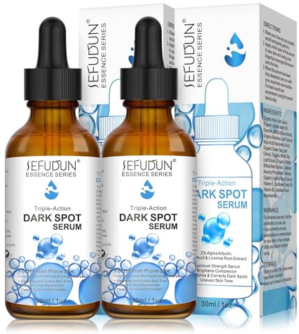 P-Beauty Niacinamide Serum Gesicht 30ml - Gesichtsserum gegen Pigmentflecken & ungleichmäßigen Hautton - Feuchtigkeit & Glow mit Hyaluron - Serum für ebenmäßige Haut - Dark Spot Serum (2x30ml)