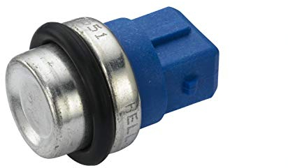 HELLA 6PT 009 107-551 Sensor, Kühlmitteltemperatur - 12V - 2-polig - gesteckt - mit Dichtung - mit Sicherungsring
