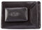 Big Skinny Men's Leather Magnetic Money Clip Slim Wallet, Holds Up to 12 Cards, Black