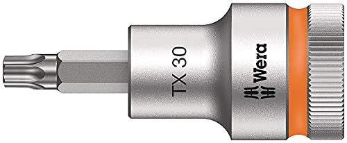 Wera 8767 C HF TORX® Zyklop holding function bit socket, 1/2 drive, TX 30x60mm, 05003833001