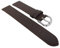 Herzog Uhrenarmband Kalbsleder Standard | Ersatzband braun 29093, Stegbreite:20mm, Schließe:Silbern