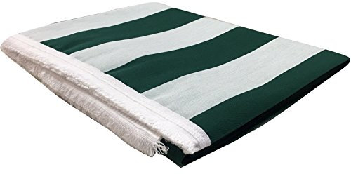 Panini Tessuti Tenda da Sole confezionata, molto resistente per esterno in 100% Acrilico con anelli, ganci e passamaneria a frangia, 140x300 cm, ideale per terrazzi verande balconi.