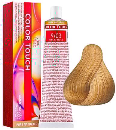 Wella Tinte Color Touch Pure Natural 9/03-60 ml
