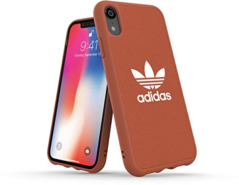 Adidas Originals Adicolor Moulded Case Dunkelrot für das iPhone Xr