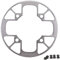 UPANBIKE Fahrrad Kettenblatt Schutz für Mountainbikes 104 BCD Aluminiumlegierung Kettenblattschutz für (36~38T,Silber)