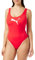 PUMA Swmisuit 100000072 Costume da Bagno, Rosso, L Donna