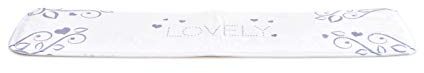 Dehner Premium Lovely Katzen-Fenstermatte Siesta, ca. 90 x 25 x 1 cm, Polyester, weiß