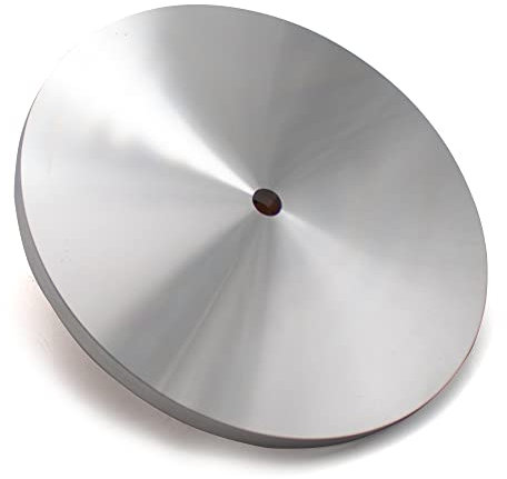Toplionace φ6 150mm/ 8 200mm Dicke 10mm Aluminium Polierscheibe, Flache Schleifscheibe für Edelstein Facettier Schleifmaschine (8 200mm, Dicke 10mm)