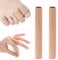 Silicone Toe Sleeves Tube Cuttable, 2 Pack Soft Gel Toe Protect Cushion for Corns, Calluses, Bunion Treatment (for Small Toes-1.5cm)