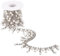 nbeads 1 Yard Perle Strass Quaste Trim, Nachahmung Perle Fransen Quaste Sparkle Kristall Strass Quaste Trim Band Strass Cup Ketten Für Hochzeit Braut Halskette Kopfbedeckung Nähen Kleid Dekoration