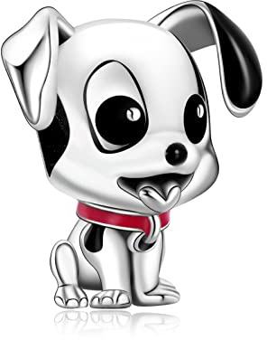 MGIUL Charms Plata de ley 925 Luciérnaga Cachorro Burro Cangrejo Bicicleta Alien Pendant Para Pulseras Collares Joyas Regalo Para Mujer