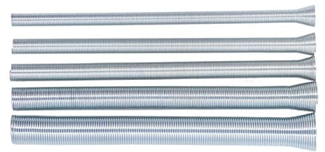 Piegatubi a molla, piegatubi a molla Set industriale antiruggine per filo elettrico per rame