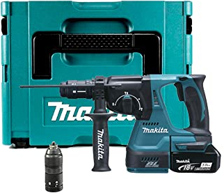 Perforateur burineur SDS plus BL LXT 18V + 1x BL1830B + Makpac