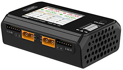 ZIJUNYUAN Chargeur Lipo M6D 500 W 15 A DC Dual Channel Mini Smart Chargeur de batterie déchargeur pour modèle 1-6S FPV