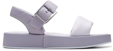 Clarks Femme Bracelet Alda Sandale, Lilac Combi, 38.5 EU