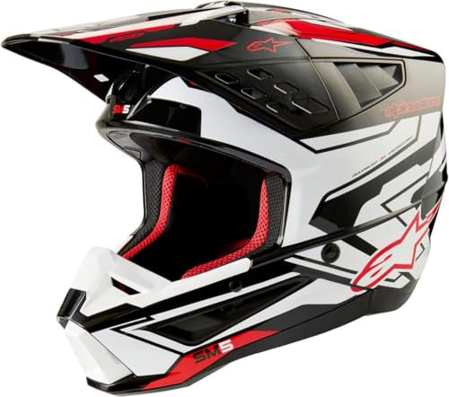 Alpinestars Motocross-Helm S-M5 Schwarz Gr. XL