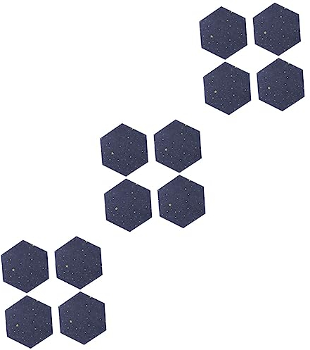 MAGICLULU 12 Message Board Hintergrundwand kreative wanddekoration foto wanddeko sechseckiges Briefbrett Wandtafeln 3D-Wandaufkleber Wandtattoo kinder Wandtattoo im Hexagon