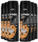 Lynx XL Body Spray 48-Hours High Definition Men's Fragrance Protect from Sweat and Odour with the Unique Scent Masculine Deodorant Spray for Men, 200ml (Leather & Cookies, Buy 6)