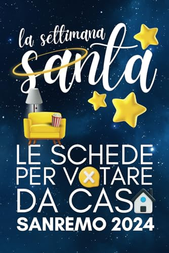 Sanremo 2024: SCHEDE per votare da casa: Il diario per dare i voti alle 5 giornate del festival, aggiornato con il cast 2024!