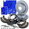 ATE Bremsenset Hinterachse inkl. Bremsscheiben hinten Ø 300 mm belüftet und Bremsbeläge hinten + Verschleißkontakt Kompatibel mit BMW X1 (E84)