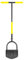 Oldmoom Coupe-Bordure, Coupe-Bordure Manuel - Coupe-Bordure Paysage Demi-Lune - Coupe-Bordure de Trottoir de Jardin avec poignée en T, Outil de Coupe-Bordure de Paysage pour Trottoir, Prairie, Cour