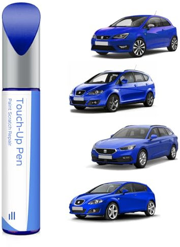 W5L/7Y Mystery Blue Metallic/Mystery Blau Ausbesserungsfarbe für SEAT Exakte Übereinstimmung – Ausbesserung von Kratzern und Abplatzungen