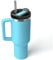 Meown 40oz Insulated Tumbler with Straw & Handle – Stainless Steel Travel Mug, Leakproof, Double Wall Vacuum Insulated, Car Cup Holder Friendly, Cold 48H/Hot 12H, BPA-Free Lid