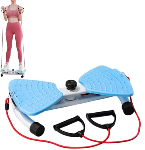 Twist Waist Disc Board mit Widerstandsbänder und Massage Fußsohle,Pilates Board,Sport geräte für zuhause,beckenboden trainingsgerät,Fitness Board,Home Twisting Board,Multifunktions Taillentwister