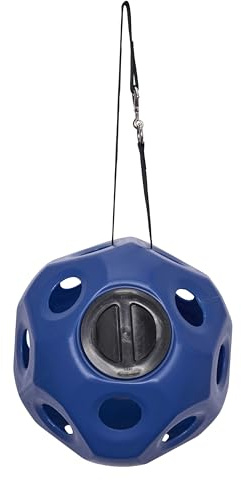 Imperial Riding Heuball IRH Take It Easy, Slow Feeder Ball für Pferde mit Aufhängungssystem, 42x42cm, Royal Blau, 1SIZE