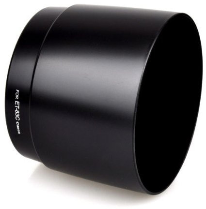Parasol Maxsimafoto compatible con Canon ET-83 C, Canon EF de 100 a 400 mm f/4,5-5,6L IS USM, ET83 C.