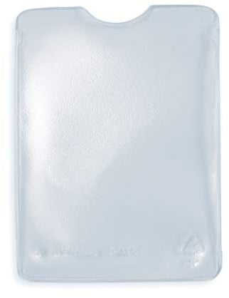 HERMA 5012 Ausweishülle transparent, 25 Stück, Ausweishalter zum Schutz für Dokumente im DIN A8 Format, Plastik Kartenhüllen Schutzhüllen Set, durchsichtig