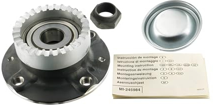SKF Wheel Bearing Kit With ABS Sensor Ring VKBA 3546 Rear Axle Position Height 103 mm Length 151 mm Width 154 mm - OE Quality