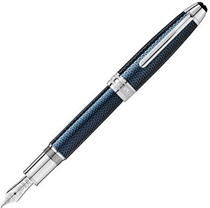 Montblac Meisterstück Solitaire Blue Hour LeGrand Fountain Pen 112889