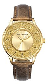 Mark Maddox DamenArmbanduhr Analog Quarz Leder MC0013-25