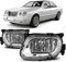 Winjet Kompatibel mit [Mercedes-Benz W210 E300 E320 E420 E430] Nebelscheinwerfern.