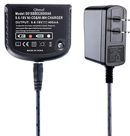 9.6V-18V NI-CD&NI-MH Multi Volt Battery Charger 90556254-01 Replace for Black&Decker 18V 14.4V 12V 9.6V Slide Battery HPB18-OPE HPB18 HPB14 HPB12 HPB96