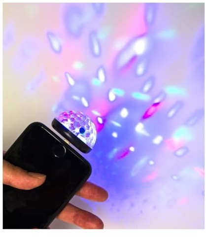 Black Phone Disco Light (US173-BK-EU)