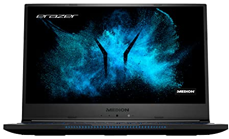 MEDION ERAZER Guardian X10 39,6 cm (15,6 Zoll) FHD Gaming Notebook mit 144hz (Intel Core i7-10750H, 32GB DDR4 RAM, 1TB PCIe SSD, NVIDIA GeForce RTX 2070 SUPER, Win 10 Home)