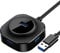 USB Hub, FLYEER 4 Port USB 3.0 Hub, Ultra Slim Portable Data Hub Applicable for i-Mac Pro, MacBook, Mac Mini/Pro, Surface Pro, Notebook PC, Laptop, USB Flash Drives, and Mobile HDD