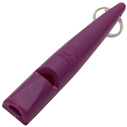 ACME Hundepfeife No. 211,5 mit Anleitung - Das Original aus England: laut und weitreichend (Purple)
