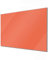 banjado Glas Magnettafel 120x80cm / Magnetwand Glas/Magnetpinnwand als Memoboard Glas/Pinnwand Magnettafel Küche, Büro, Kinderzimmer inkl. 4 Magnete & Montageset - Orange