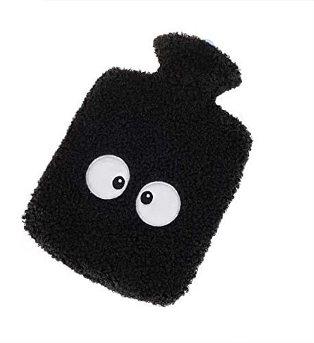 Kuschelige Susuwatari Wärmflasche im Rußmännchen Design | Manga Wärmflasche | 26x18cm