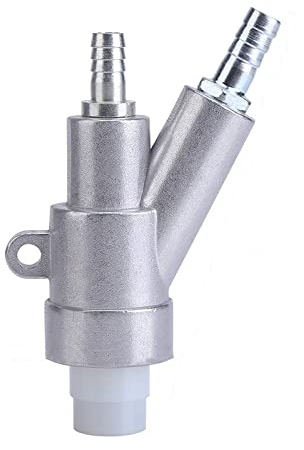 Pistola per sabbiatrice, in lega di alluminio, pistola per sabbiatura, pistola a spruzzo per rimuovere la ruggine e pulire la vernice (B1)