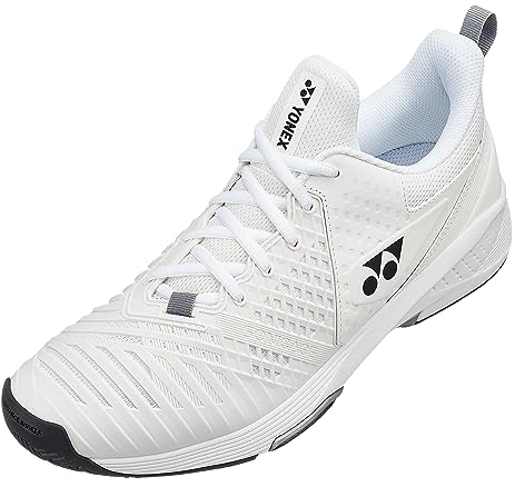 YONEX Power Cushion Sonicage3 SHTS3MACEX (Weiß/Rot), Weiß/Rot, 42 EU