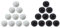 Bcowtte 20 StüCk Murmeln 16Mm Glasmurmeln Knicker Glaskugeln Dekoration Farbe Nuggets Spielzeug Schwarz und