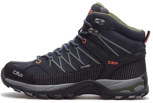 CMP - Rigel Mid Trekking Shoes Wp, Antracite-Torba, 47